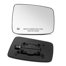 SNEMEEY Passenger Side Mirror Replacement for 2013 2014 2015 2016 2017 2018 Dodge Ram 1500 2500, Right Side Exterior View Mirror Glass, Power Heated with Rear Holder, 68079363AA