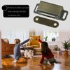 ciciment Magnetic Door Catch, Stainless Steel Cabinet Magnets for Kitchen