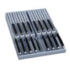 Domax Bamboo In-drawer Knife Block - Knife Drawer Organizer Insert