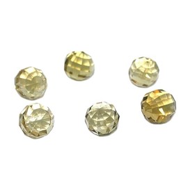ONE 10mm to 10.5mm Faceted Smoky Citrine Sphere Crystal Ball Gemstone EBS9001