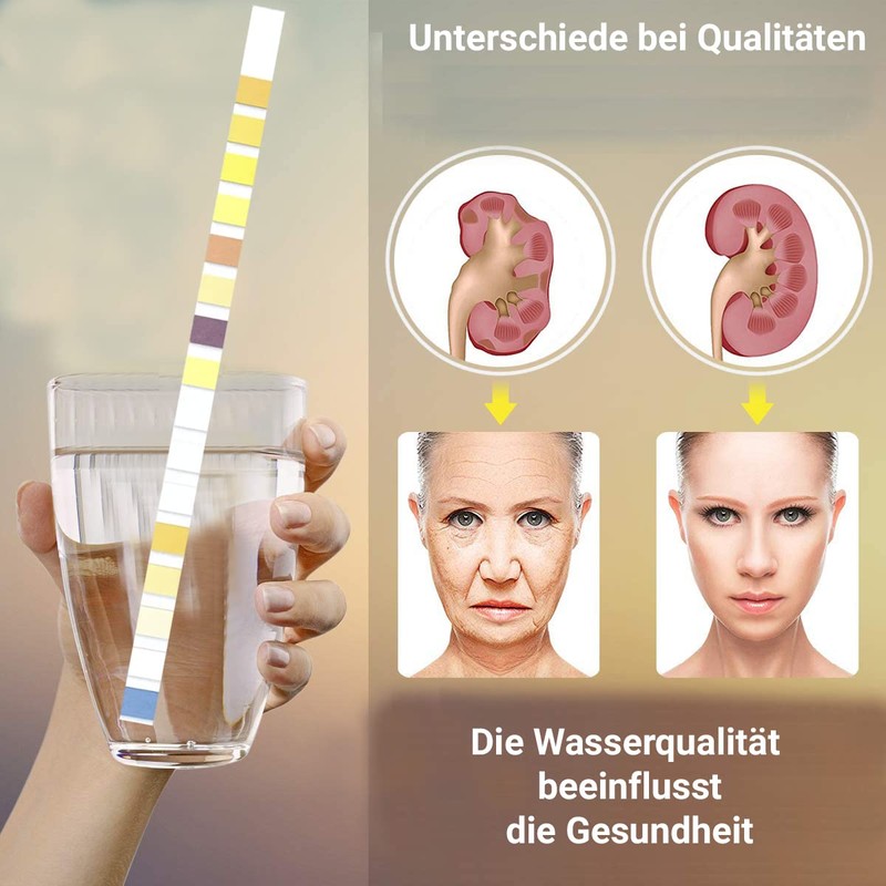 25 x 9-in-1 Drinking Water Test Strips for Tap Water