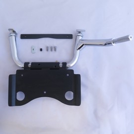 SMT-Chrome Adjustable Center Stand Compatible With H-D Electra Glide Road King Street Glide FLT FLH Touring Models 2009 up [B01M3S75AZ]