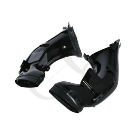 TCT-MOTORPARTS New Black Ram Air Intake Tube Duct Pipe Left & Right For YAMAHA YZF R1 2004-2006