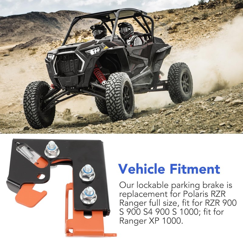 ATV Brake Lock Kit for Polaris RZR All, Spring Parking