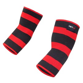 Met-X Knee Compression Sleeve, Thick Double Ply Neoprene Knee Support, Running Support Brace Gym Sports Workout Knee Support (Knee, 2XL)