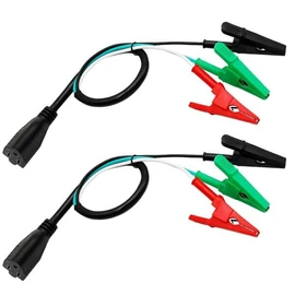 etakward 2팩 hvac 어댑터 코드, 3코어 ac 14awg et310 69522, 클립 et300 120v 및 악어 디지털 rt250, 교체 회로, 장비 69411, 아메리칸 rt310, 전원 Etakward 2-Pack HVAC Adapter Cord, 3-Core AC 14AWG ET310 69522, Clip ET300 120V and Alligator Digital RT250, Replacement Circuit, Equipment 6