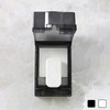No-Drill Waterproof Bathroom Outlet Cover 01 Rectangular Outlet C - Black 2ea