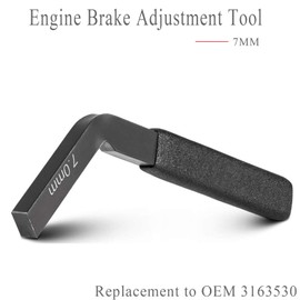 3163021 Cam Timing Tool Set Cam Gear Puller and Crank Pin, 3163530 Engine Brake Adjustment Tool 7MM for All Cummins ISX QSX Engine 2007-2017