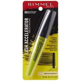 Rimmel Lash Accelerator Endless Mascara de Pestanas, Extreme Black, 12 g