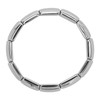 Terahertz Bracelet Rectangle Beads Stretch Bangle Woman Men Bracelet Gift