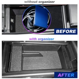 SXCY for 2023 2024 2025 Toyota Crown Center Console Organizer for Toyota Crown 2023-2025 Accessories 2025 Crown Signia Console Organizer 2024 Crown Armrest Box Organizer 2025 Crown Signia Console Tray