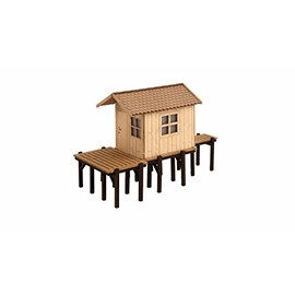 NOCH 14691 N L-C Minis Fishing Hut Construction Kit