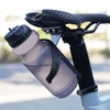 Bicycle Saddle Bottle Holder Adapter, Steel Water Bottle Holder for