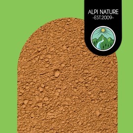 Organic carob flour (500g, 1.1lb), dark carob powder, from controlled organic cultivation, gluten-free, lactose-free, laboratory-tested