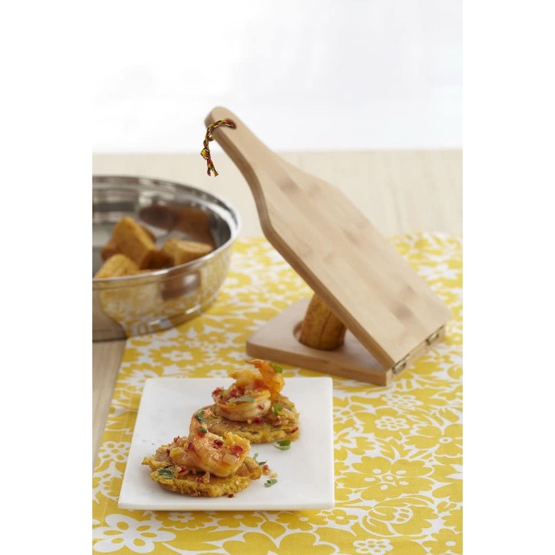 Bene Casa Wood Tostonera for Plantains, Large