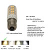WELESHEI E17 Led Bulb Microwave Oven Light Equivalent 60w Incandescent