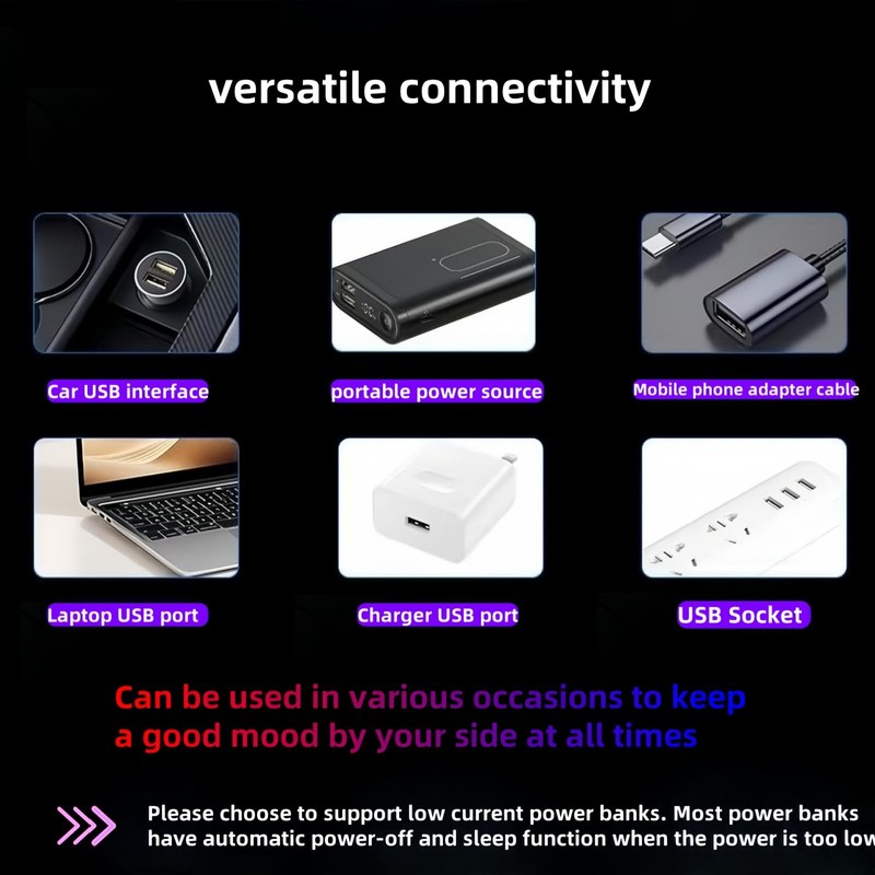 Snaptrol USB Car Interior Lights Touch Adjustable - Retro Atmosphere