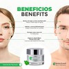 Kit Facial Antiarrugas Antienvejecimiento Cremas Hidratantes Día Noche Ingredientes Naturales