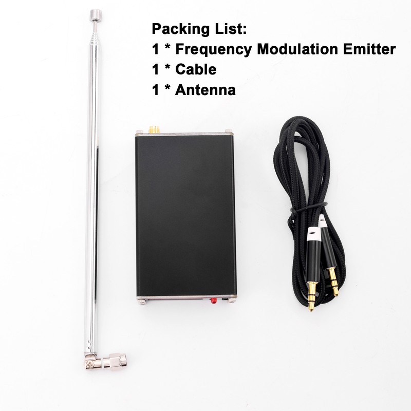 0.5W Frequency Modulation Emitter 76-108Mhz 500mW Digital Display Stereo Transmitting