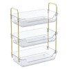 Leoenir 3-Tier Bathroom Organizer Countertop – Makeup, Perfume, and Skincare