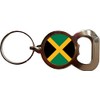 PJ4U Jamaica Bottle Opener Metal Keyring And Velvet Gift Bag