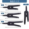 膝 サポーター 半月板サポーター スポーツ用 ランニング/テニス/バスケットボール/ゴルフ/登山用 高齢者用 金属バネ 膝蓋骨ゲルパッド付き ブラック（L）