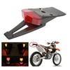 12V LED Rear Mud Guard Brake License Plate Tail Light