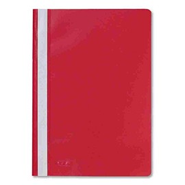 Stylex A4 Polypropylene Folder in Various Colours a4 red