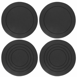 6.5" Car Speaker Foam Rings, 6.5”Foam Speaker Enhancer, 4PCS Universal Self Adhesive Speaker Foam Baffles, Sponge Bass Blocker Kit Waterproof High Rebound Car Door Speaker Fast Rings