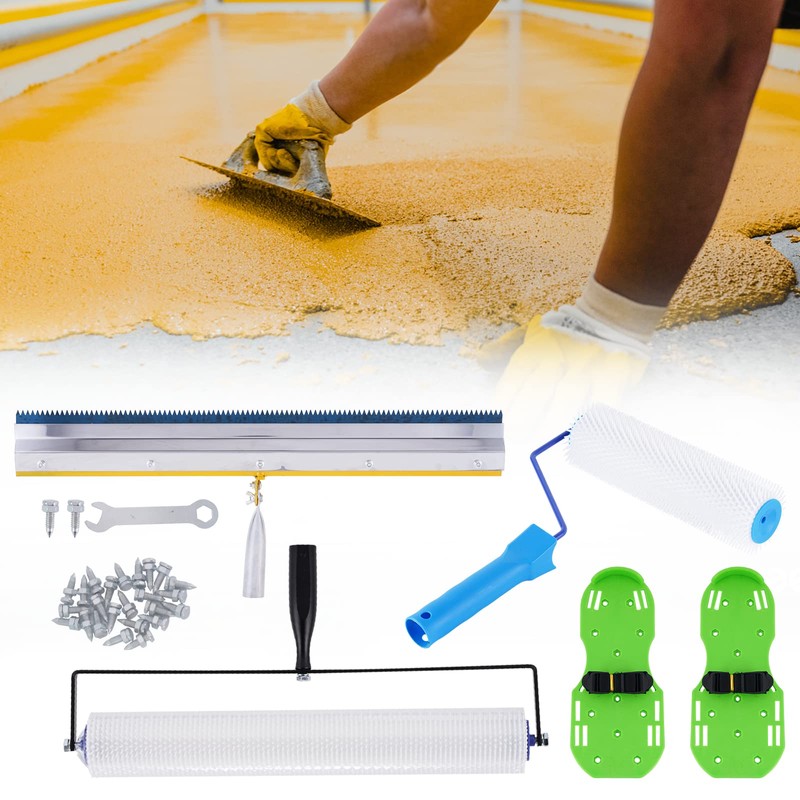 Self-Levelling Tool Kit Cement Floor Leveling Tools Kit Self Leveling