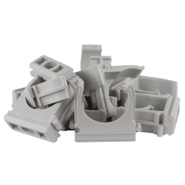 REV Ritter ISO Fixed Pipe Clamp EN 20 Pack of 50, 0519727555