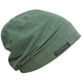 Kopfmuss - Unisex Unlined Corduroy Hat Various Colours, Willow green