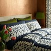 Orla Kiely Bedding - Sycamore Stripe Space Blue 100% Cotton