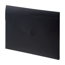 Lihit Lab Noir x Noir Envelope Case, A4, Black A5095