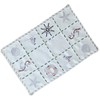Raebel Tablecloth Table Runner Table Cloth Maritime Embroidery Wool White