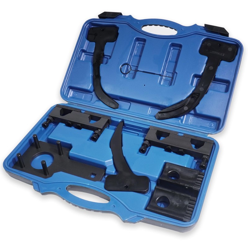 RIODEMBO Camshaft Phaser Timing Chain Tool, Crankshaft Pulley Wrench Compatible
