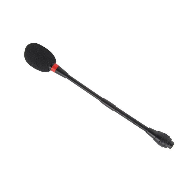 Gooseneck Microphone Clear Sound Transmission 25CM Gooseneck Podium Microphone for
