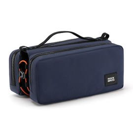 ROCKBROS Bicycle Frame Bag Large Capacity Top Tube Bag with 2 Side Pockets Bike Tool Bag Cycling Storage Bag with 1 Adjustable Shoulder Strap, 12 Colors