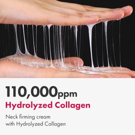 Collagen Necktox Cream with 110,000ppm Collagen and Hyaluronic Acid for Neck Firming, Anti-aging, Wrinkles and Tightening, Korean Skin Care, 50ml, 1.69 fl. oz.