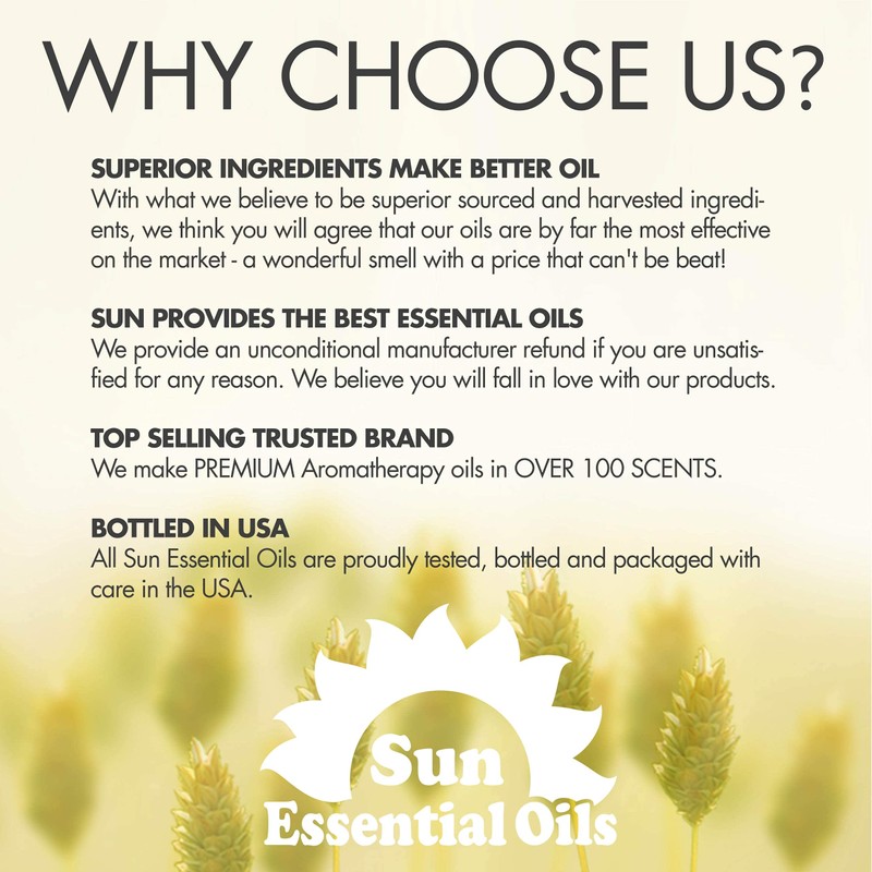 Sun Essential Oils 4oz - Cypress Essential Oil - 4