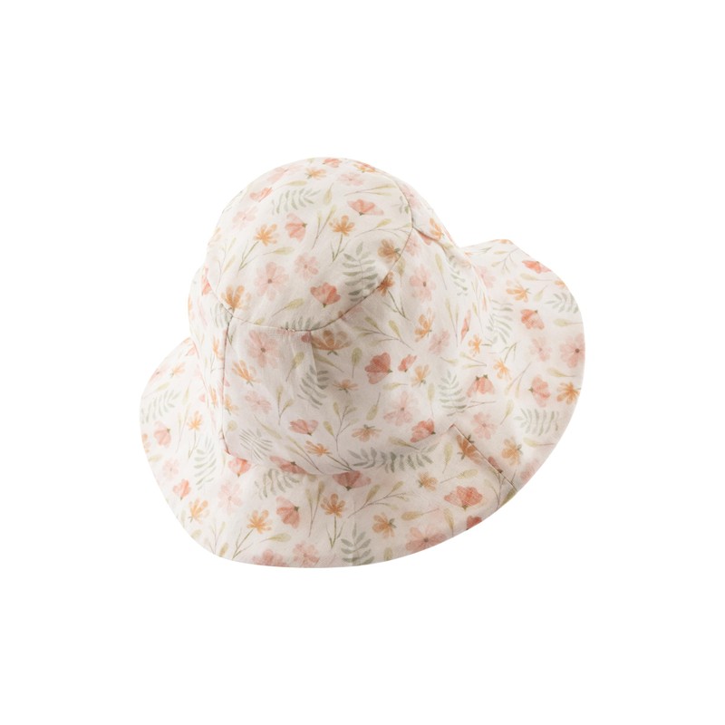 Sterntaler Girls' Children's Cotton Printed Sun Hat with Flower Design,