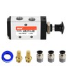RIH Pneumatic Lever Operated Manual Switch Valve 1/4"NPT Solenoid Valve