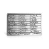 Safe Seed Stainless Steel Metal Wallet Stamp Plate Crypto Seed