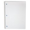 Top Flight Standards 5-Subject Wirebound Notebook, 200 Sheets, 3-Hole Punched,
