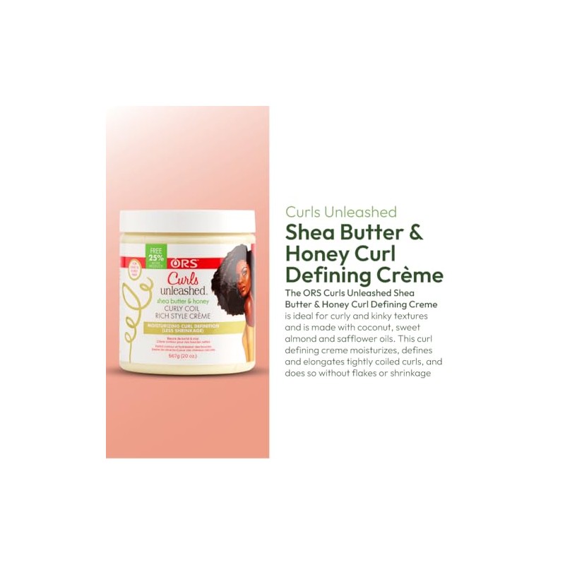 CURLS UNLEASHED Organic Root Stimulator Take Command Curl Defining Creme,
