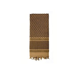 Rothco Lightweight Shemagh Tactical Desert Scarves, Coyote, COYOTE
