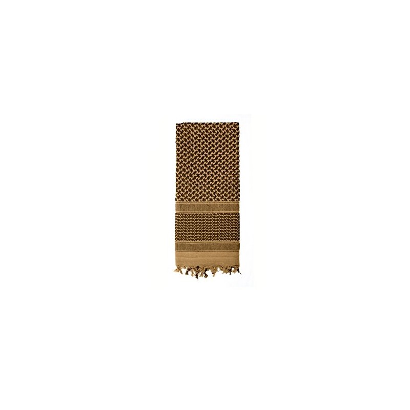 Rothco Lightweight Shemagh Tactical Desert Scarves, Coyote, COYOTE