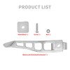 HDBUBALUS Kickstand Extension for Harley Dyna Street Bob Low Rider