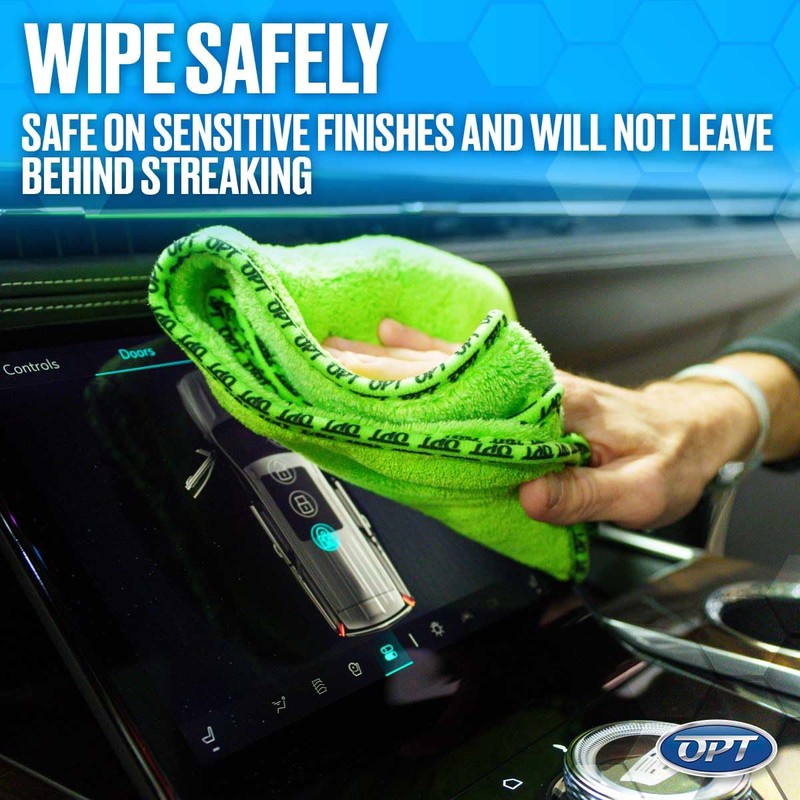 Optimum The Ultimate Detailing Towel – Microfiber Car Detailing Towel,