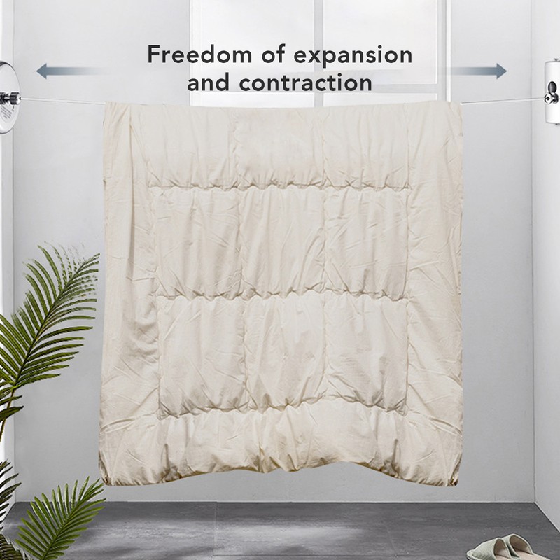 Retractable Clothesline Professional Strong Load Bearing Capacity Clothes Line Dryer